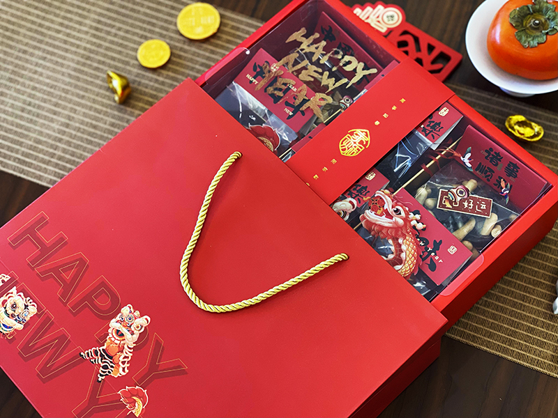 春節(jié)年貨包裝盒定制-零食大禮包包裝制作 春節(jié)年貨包裝盒定制-零食大禮包包裝制作